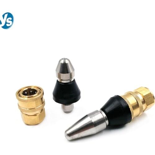 Pipe Nozzle Sewer Cleaning Washer Sewer Nozzle Washing Machine High Pressure Drain Cleaning Pipe Machine Cleaning Nozzle Washer
