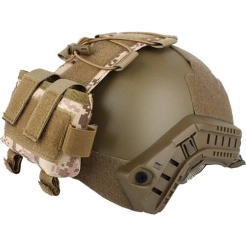 Tactical Pouch MK2 Battery Case For Helmet Airsoft Hunting Camo Battery Pouch Military Combat FAST Helmet Balance Hunting Bags