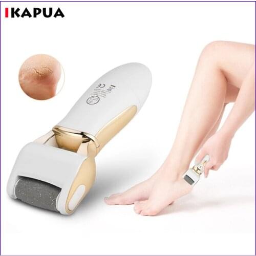 Waterproof Electric Foot File Vacuum Callus Remover Pedicure Tools Dead Skin Callus Remover Foot Care Tool USB Rechargeable