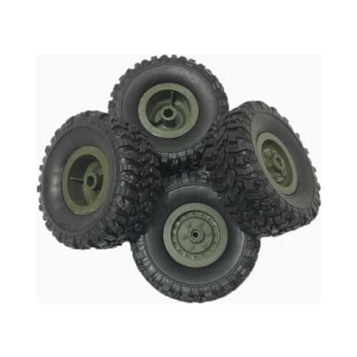 WPL B1 B-1 B-14 B24 C14 1:16 Truck 4WD RC Crawler Car spare parts Original tire + wheel frame 4pcs/lot