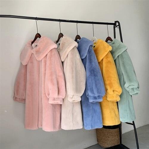 Womens Teddy Coat Female Coat Winter Womens Winter Plus Size Coat Faux Fur Coat Womens Fur Coat Winter Coat For Women 2021