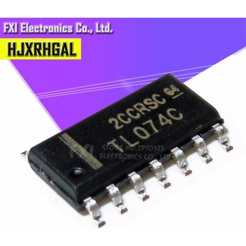 100PCS TL074CDT TL074 SOP14 SOP TL074C SMD 074C