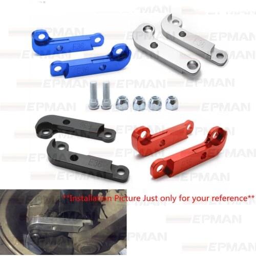 JQTUNING-Adapter Increasing Turn Angle 25% -30% For BMW E36 M3 Tuning Drift Power Aluminium
