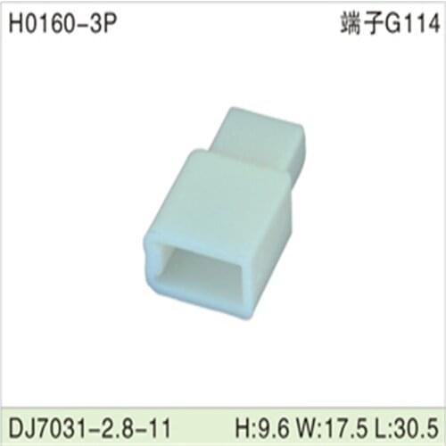 Free shipping 500pcs DJ7031-2.8-11 3Pin 2.8mm AMP Car Electrical Wire Connectors for VW,BMW,Audi,Toyota,NISSAN AND other