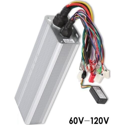 Fast Shipping Bluetooth 60~120V Max 100A Suit for DC brushless motor 2000W~3000W E-bike electric bicycle speed control
