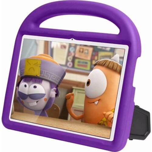 For HUAWEI MediaPad T3 10 9.6" Light Children Safety Foam EVA Shockproof Handle Brackets Protective Cover + Pen