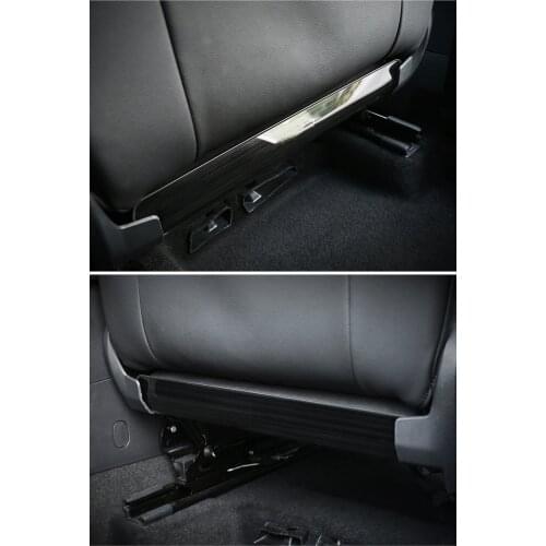 For Volkswagen Passta Jetta Passat Passat CC Polo Bora Universal Car Seat Anti Kick Board Pad Cover Trim Interior Accessories