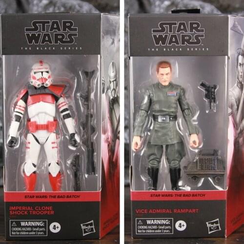 Star Wars Vice Admiral Rampart Imperial Clone Shock Trooper The Bad Batch 6" Action Figure Toys Doll Model NEW IN BOX
