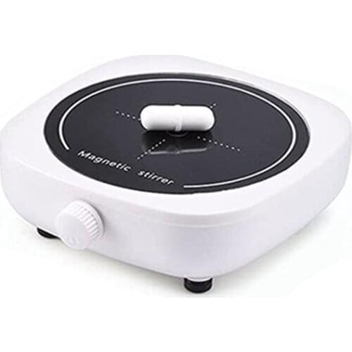 Top Deals Magnetic Stirrer Mini Lab Stir Mixer Portable Stirrer Plate with Stir Bar 2L 4000RPM for Laboratory EU Plug