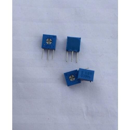 Original New 100% precision adjustable potentiometer 3362S-1-501LF trimming resistance vertical 500R (SWITCH)