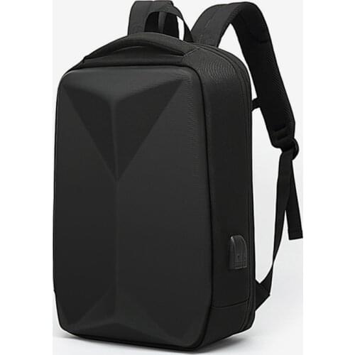Fashion Hard Shell Men Backpack 15.6 inch Laptop Backpacks Anti-theft Waterproof Backpack USB Charging Male Travel Bag Mochilas