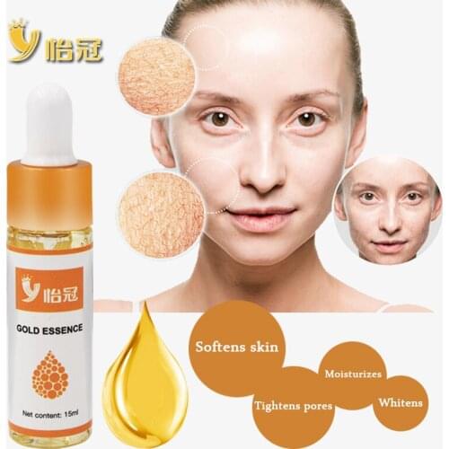 24K Gold Tense Moisture Essence Pure Hyaluronic Acid Serum Anti-wrinkle Gold Nicotinamide Liquid Skin Care Essence