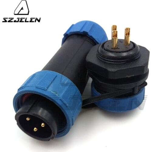 SP17 Type 3pin Wire Connector plugs and sockets, Automotive Waterproof connector