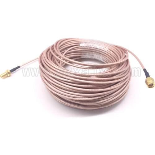 JX Antenna extension cord RF coaxial Cable SMA male to SMA female RG316 cable 20m for 3G 4G WIFI antenna SMA connector Pigtail