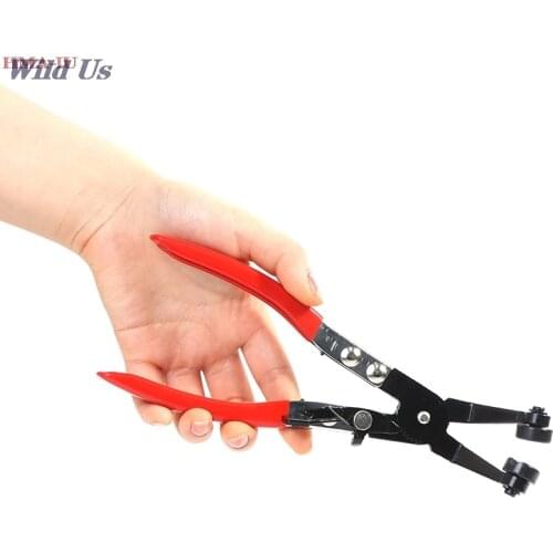 45degree Angled Swivel Locking Car Pipe Hose Clamp Pliers Fuel Coolant Clip Tool