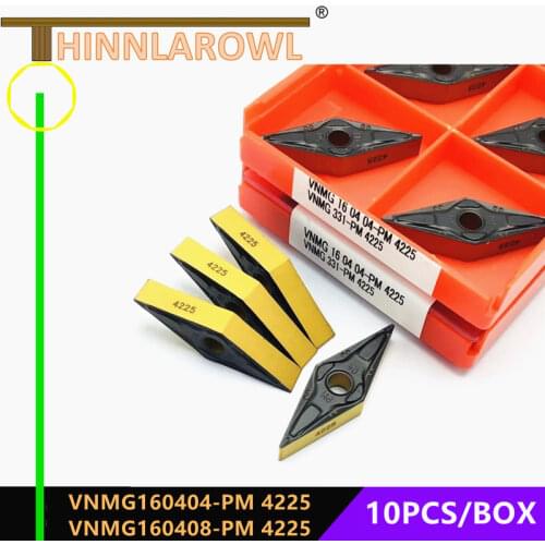 Turning tool VNMG160404 VNMG160408 PM4225 External turning tool Carbide insert lathe tool vnmg Turning tool Steel processing