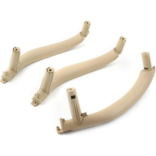 Inner Door Pull Handle Trim Cover 51417292243 51417292244 for BMW- X5 X6 F15 F16 RHD 2014-2018 3PCS