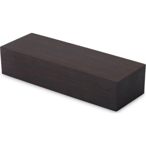 1pc African Ebony Lumber Knife Handle Material Wood Blanks Guitar Parts 120*40*25mm