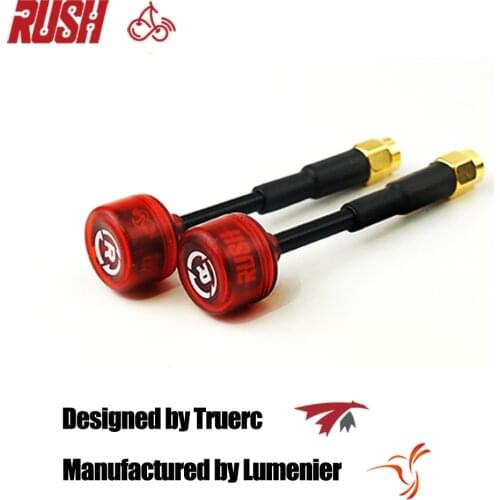 2 Pieces Rush Cherry Cherry Peach 5.8G Right Hand Screw FPV Traverse Antenna Cherry SMA Crochet HoY