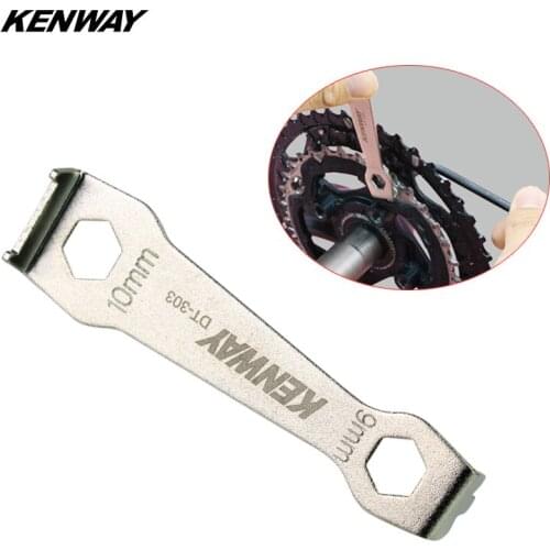 Bike Crankset Bolt Fixed Wrench Bicycle Repair Tool Mountain Bike Chain Wheel Disassembly Spanner Crank Arm Bolt