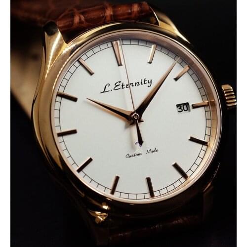 Luxury Watch Men Automatic Mechanical Wristwatch MIYOTA 9015 Simple 38mm Business Ultra Thin Watches Crocodile Sapphire Clock