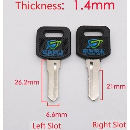 JF002 Universal key embryo House Key Blade Replacement Length 26.2mm (10PCS) Free Shipping