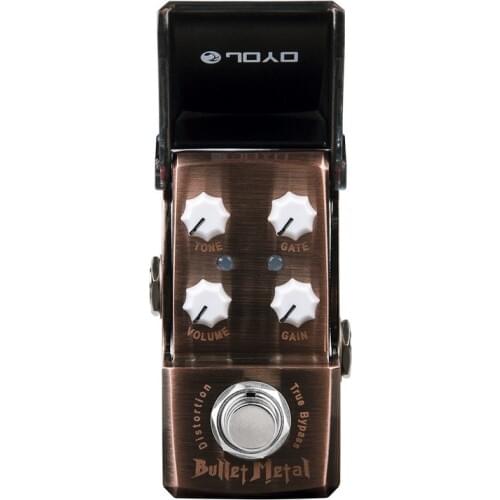JOYO JF-321 Bullet Metal Distortion Guitar Effect Pedal Processor Noise Gate True Bypass Effects Electric Guitar Accessories