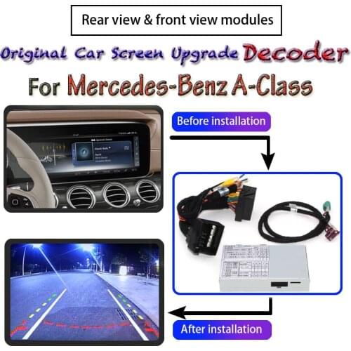 Rear Parking Camera For Mercedes-Benz A-Class W176 2012~2018 Adapter Original Upgrade System Interface Screen Reversing Decoding