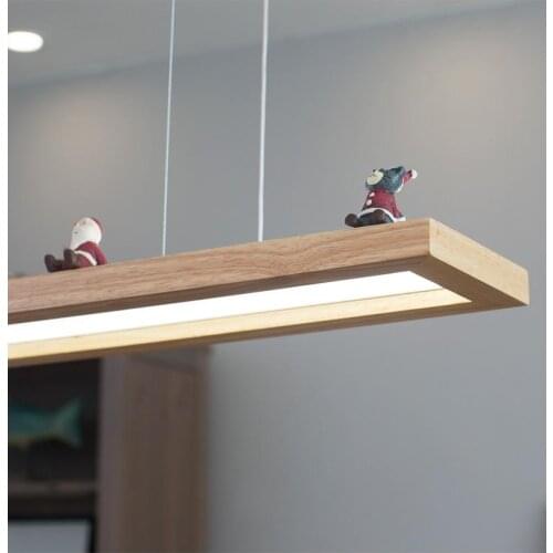 Classroom led pendant light Student led panel lamp commercial lighting Dining Room reading light 39W led Bar light luminaria