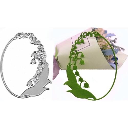 Campanula Ring Craft Metal Cutting Dies Cut Die Mold Scrapbook Paper Craft Troqueles Stamping Die Stencils For DIY Scrapbooking