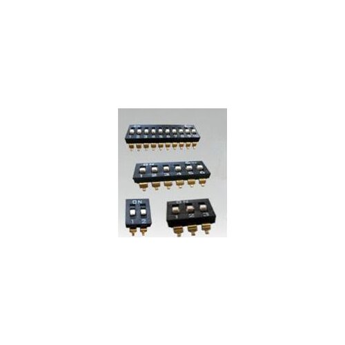 IC type SMD switch 2.54MM pitch 2/3/4/5/6/7/8 / 10P-bit Flat SMD switch