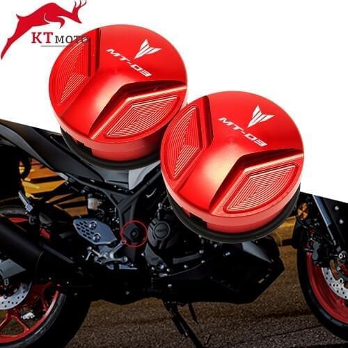 Frame Hole Cover Cap For YAMAHA MT-25 MT 25 MT-03 MT 03 2014-2019 2018 Motorcycle Accessories Plug Cover