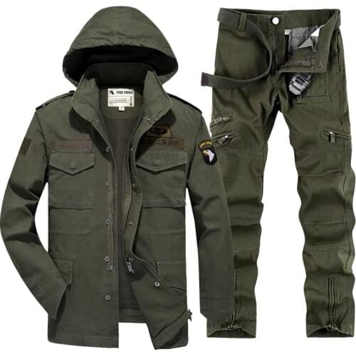 Us army military uniform for men spring autumn and winter outdoor M65 jacket shirt or Pants uniform M-XXXL