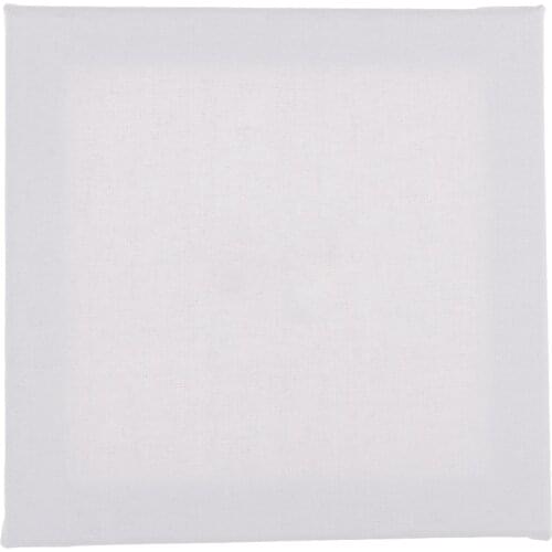 Plain White Square Blank Stretchy Canvas Board Wooden Frame For Artist Oil Painting Acrylic Painting