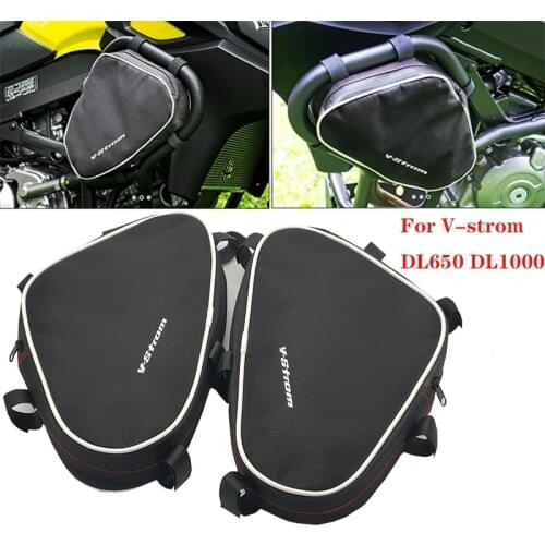 For Suzuki V-Strom 650 DL650 DL1000 For Givi For Kappa Motorcycle Frame Crash Bars Waterproof Bag Repair Tool Placement Bag