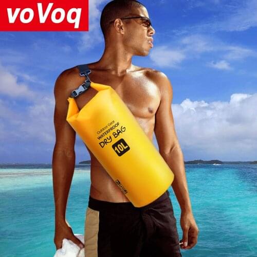 Outdoor Sports Waterproof Bag Rafting Mountain Climbing River Trekking Swimming Pool Kayak Pvc Men and Women Soil Backpack 2021