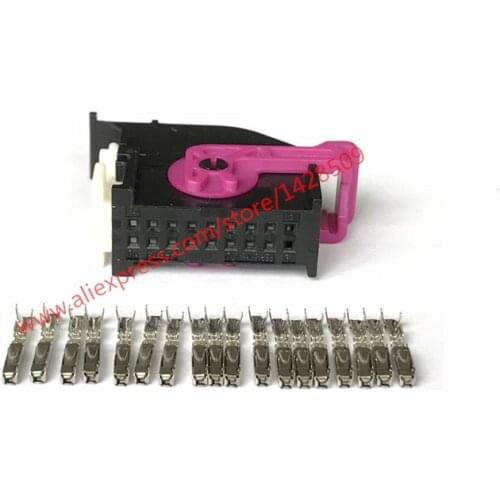 10 Sets 18 Pin 5Q0972718A ECU 5Q0 972 718A Automobile Instrument Plug Automotive Conenctor For VW GOLF Lamando