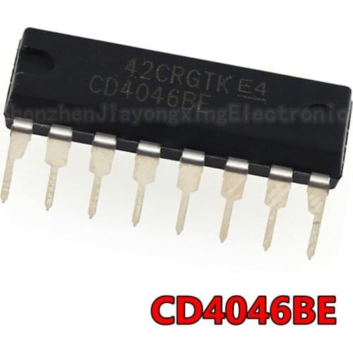 10PCS CD4046BE DIP16 CD4046 DIP 4046BE DIP-16 CD4046BCN HEF4046BP