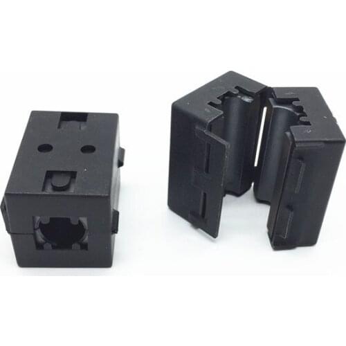 10 pcs Nickel Zinc Shielding Buckle Removable Magnetic Ring Uf100 Anti-Interference Inner Diameter 10mm Filter Inductance