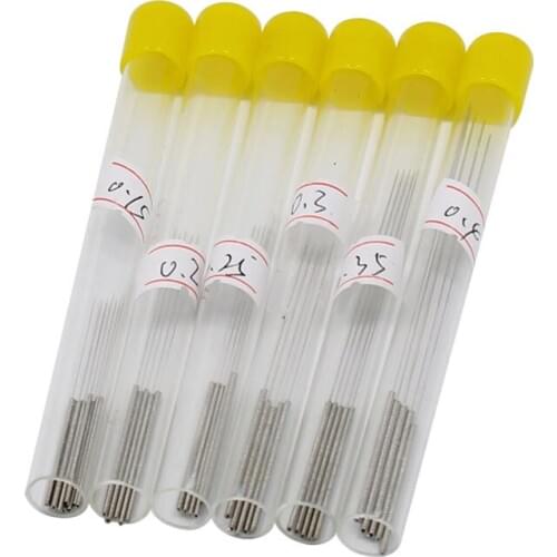 5pcs/lot 3D printer cleaning needle Stainless Steel Nozzle Cleaning Needle 0.2/0.3/0.35/0.4/0.5/0.6/0.8mm 3D Printer Parts