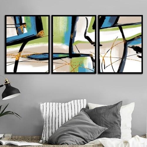 3 Pcs Abstract Canvas Painting Modern Home Decoration Living Room Bedroom Canvas Print Painting Wall Decor Picture