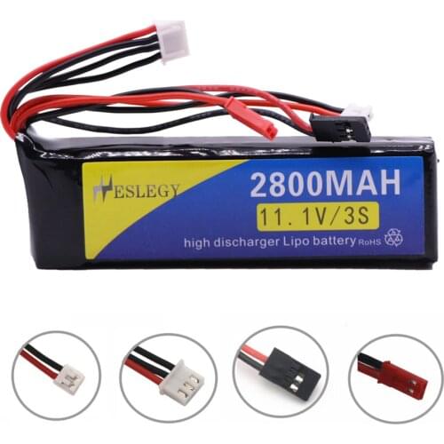 Battery for Walkera DEVO 7 T8FB DEVO 10 DEVO12E F12E WFLY9 RadioLink AT9 AT10 AT90S Transmitter parts 11.1V 2800mAh lipo battery