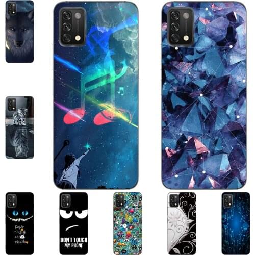 For UMIDIGI A11 2021 6.53 inch Phone Cases Soft TPU Mobile Cover Cute Fashion Cartoon Painted Shell Bag