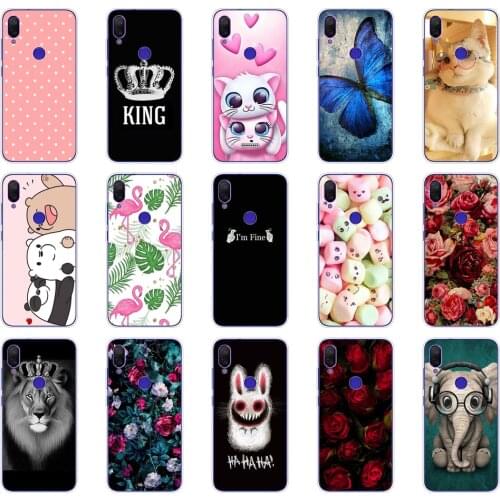 Case for Xiaomi Mi Play Cover silicon cover for MiPlay Case Pattern Cat Coque Bag on Xiaomi Mi Play Phone Cases bumper butterfly