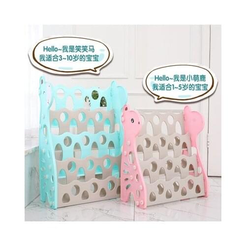 Children bookshelf simple bookshelf, landing shelf, Baby magazine shelf, student bookcase, kindergarten newspaper and newspaper