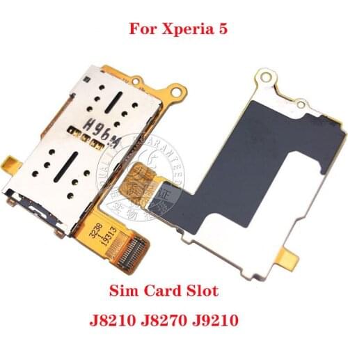 For Sony Xperia 5 J8210 J8270 J9210 Sim card slot connector cable Sim card connector flex cable SIM card holder small board
