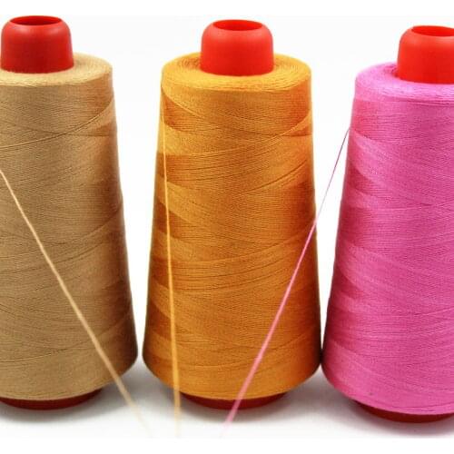 20S/2 cotton thread 0.2mm used for clothing fabric 5000m jean sewing thread sturdy and wearable sewing machine polyester thread