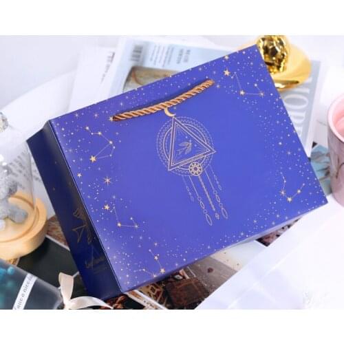 Customized Design High Quality Sweet Kraft Paper Handle Bag,Printable Brown paper bag with Flat Handles --XP2232