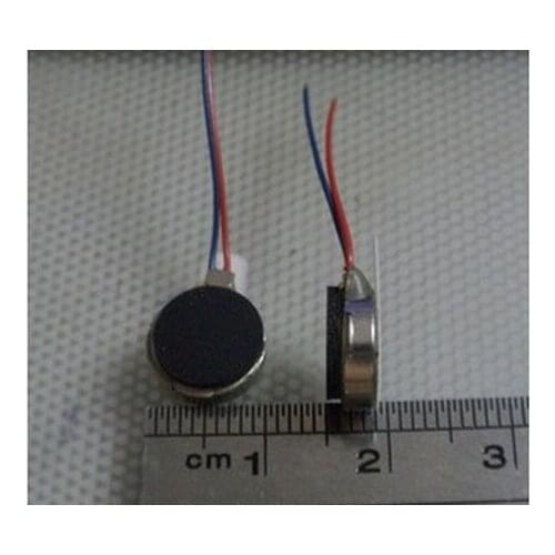 1000pcs Model 1034 Voltage 3V Coin Vibration Mobile Phone Micro Motor Flat Toy Cell Phone Pager Motor 10mm x 3.4mm diameter