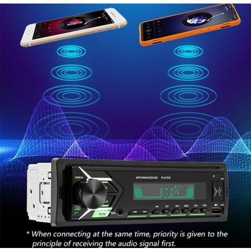 Mp3 Player SWM-503 FM Receiver with Remote Control Digital BT Audio Music Car Radios Stereo USB/SD/AUX/U Disk WMA/WAV/FLAC/APE